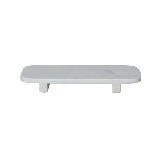 Marble Footed Serving Board