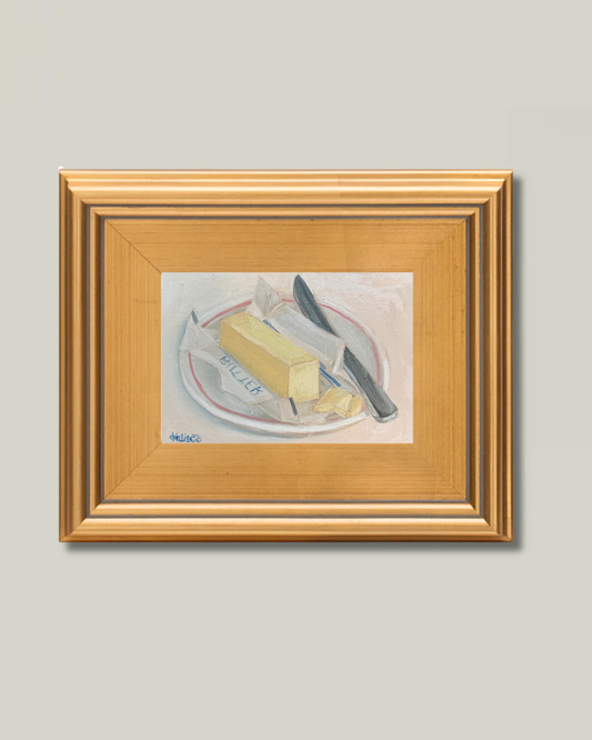 "Better Than Butter" Gold French Frame