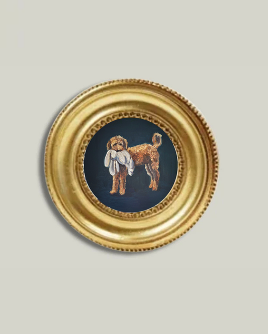 "Golden Doodle" Magent mini
