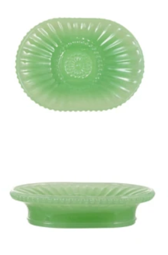 Embossed footage dish