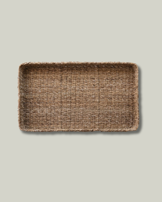 Rectangular Seagrass Long Tray