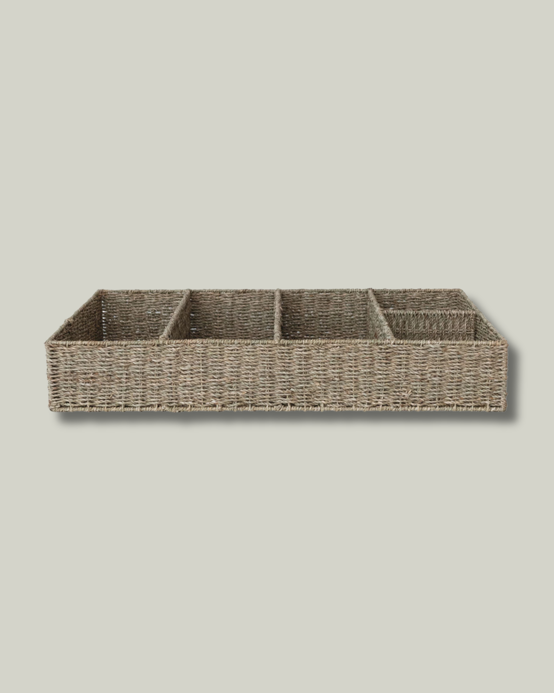 Hand-Woven Seagrass Basket