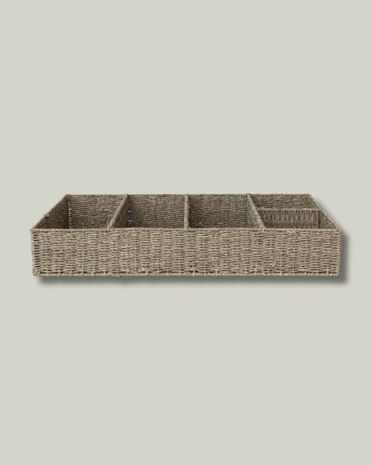 Hand-Woven Seagrass Basket