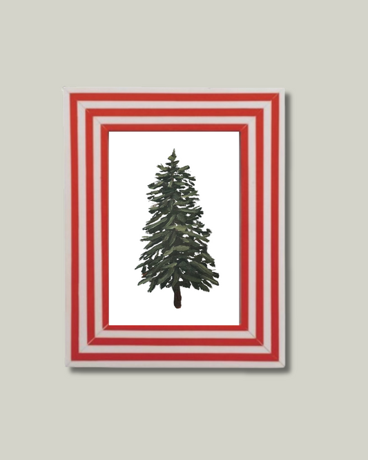 "Oh Christmas Tree" Red Regatta Frame