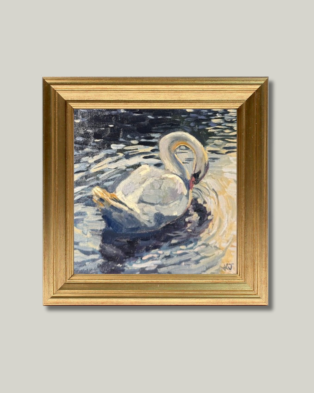 "Susanna" Perfect Gold Frame