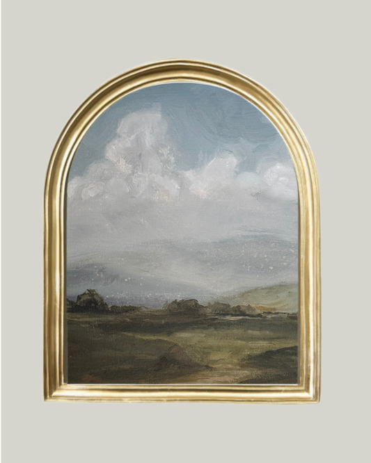 "Logan March" Gold Arch Frame