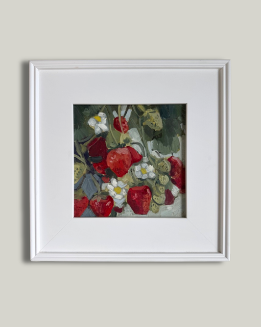 "Strawberry Blossoms" Original