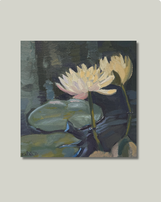 "Water Lilies" Original
