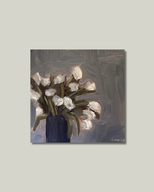 "White Tulips" Print