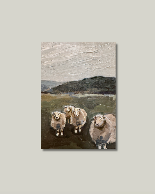 "Field of Sheep" Print