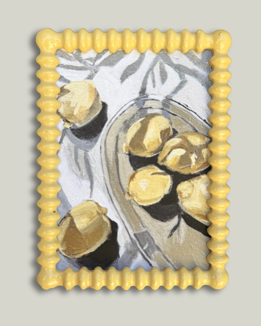 "Lemons" Butter Bobbin Frame