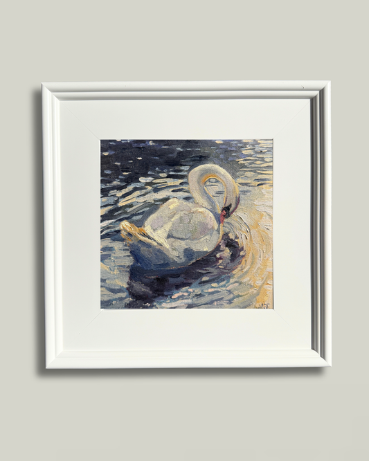 "Suzanna" White French Frame