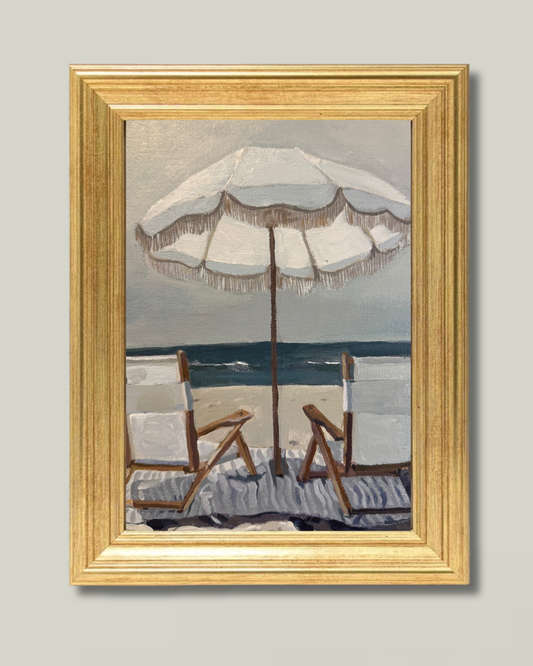 "Newport Beach" Perfect Gold Frame