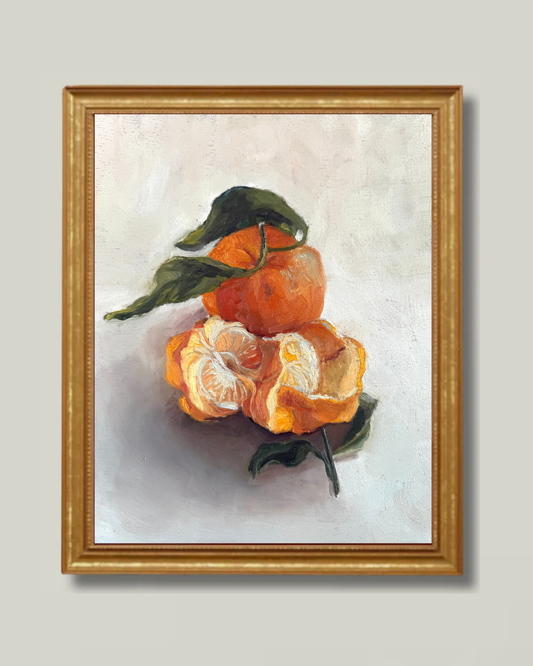 "Little Clementine" Classic Gold frame